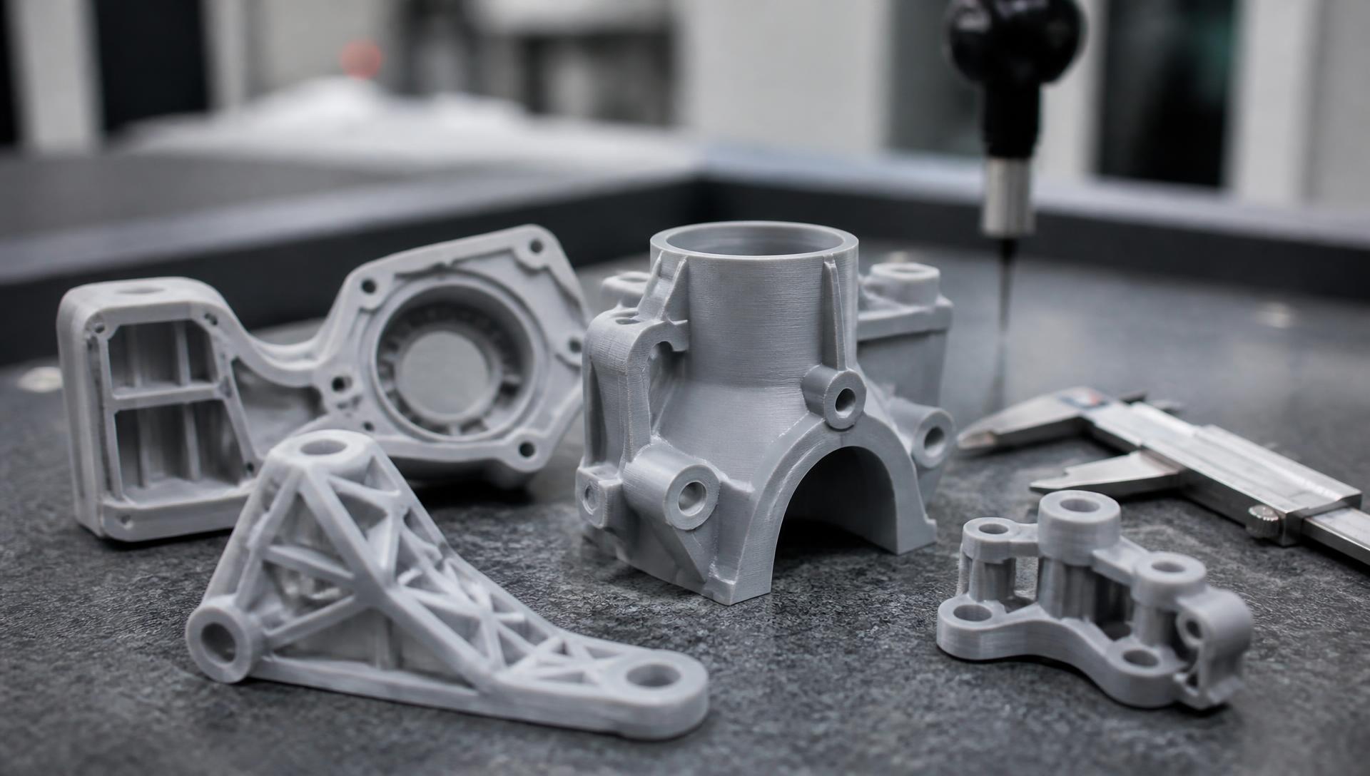 Precision 3D printed engineering prototypes on a professional manufacturing workstation
