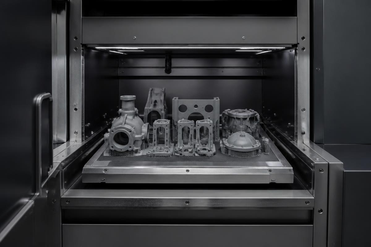 Industrial 3D printing and additive manufacturing